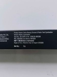 Swiss Beauty Twin Eyeshadow Stick