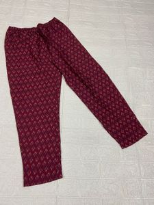 Maroon Floral Kurta Set