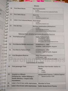 SSC General knowledge full notes print out.