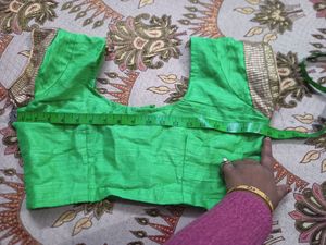Party Wer Mirror work saree with blousee