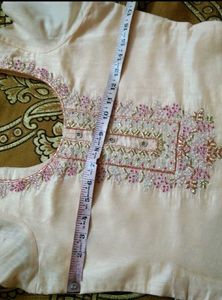 Embroidery Suit With Banarasi Duptta🧡🩷