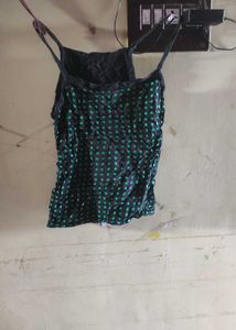 Cute Polka Dot Camisole Top