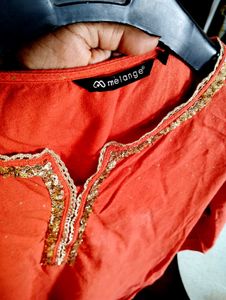 Embellished Kurti melange Brand Size Issues