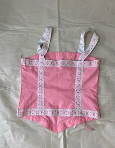 Pink couquette Camisole Top
