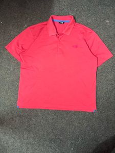 The North Face Pink Polo Shirt