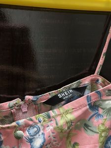 SHEIN Floral Cami Top with Tie Straps