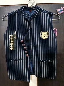 Stylish Striped Nehru Jacket