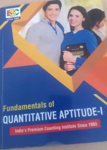 Fundamentals of Quantitative Aptitude-I Book