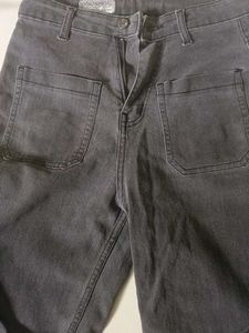 grunge y2k faded black straight fit jeans