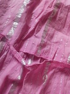 Pink Ombre Anarkali Dress