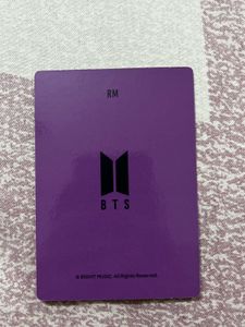 Bts Namjoon Official Photocard
