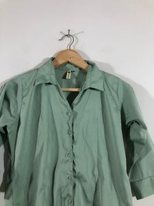 Sea Green Casual Shirt(Women’s)