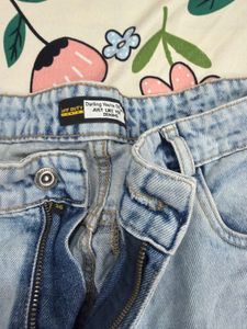 straight fit denim