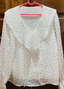 Polka dot top