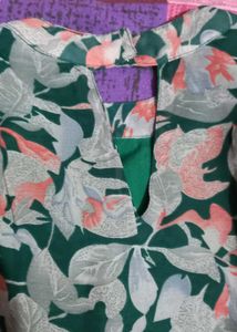 Floral Print Sleeveless Dress