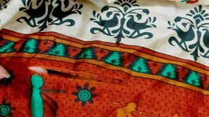 Unique Tribal Print Saree