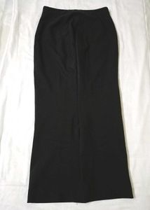 Black full length skirt