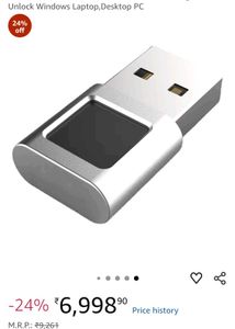 USB Fingerprint Reader – Windows Hello Secure 🔐