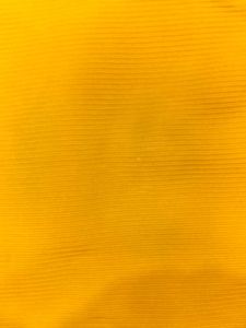 Yellow Crop Top with y2k cut out