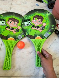 Ben10 Kids Indoor and Outdoor Toy Racket Set