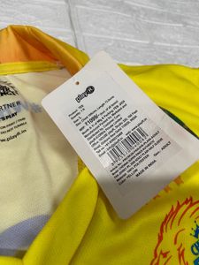 PlayR Men's Yellow Cricket Jersey