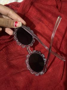 Unique Floral Embellished Sunglasses