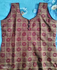 Beautiful Sleeveless Kurti For Women And Girls