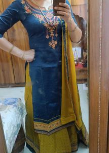 heavy New suit with lehenga