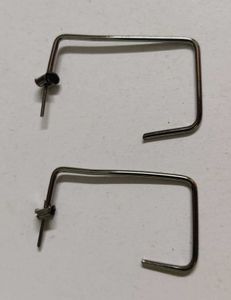 Set of 4 Geometric Hoop Earrings