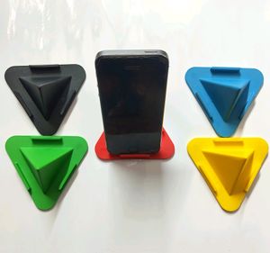 Pyramid Mobile Holder Stand Multicolor(Pack Of 10)