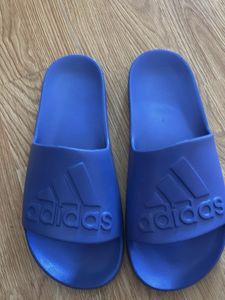 Adidas Unisex AQUO Blue Slides