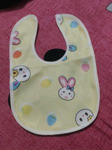 Cute Pink Baby Bib
