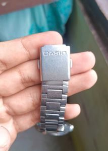 Casio Quartz Watch with Blue Dial