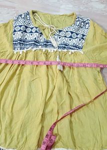 Boho Tunic Top with Tassels