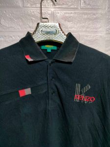 Kenzo Black Polo T-Shirt