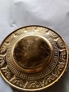 Vintage Ornate Gold Plate
