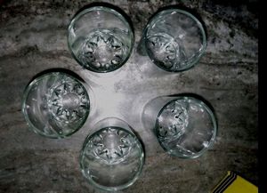 Set Of 5 Glass