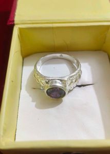 Royal Ring for gents pure silver # fixed price