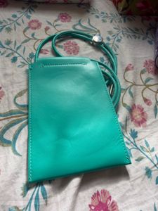 Turquoise Abu Dhabi Phone Pouch