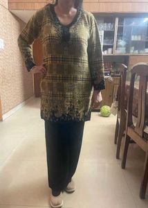 Elegant Woolen Kurti Top