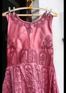 Beautiful Pink Ethnic Gown