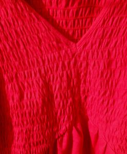 Red Casual Top 💋🛍️