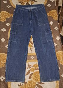 Y2k Denim Cargo Jeans