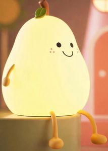 Cute Pear Shaped Night Light (Colour Changing)