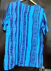 Blue Top Like Shirt For Girl Or Woman 42 Bust