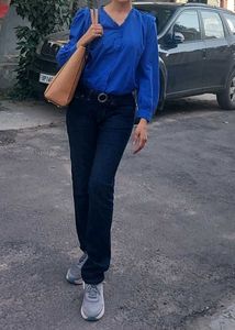 Elite Fit Full Length Blue Jeans