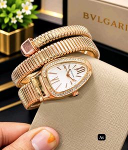 Elegant Rose Gold Bvlgari Watch