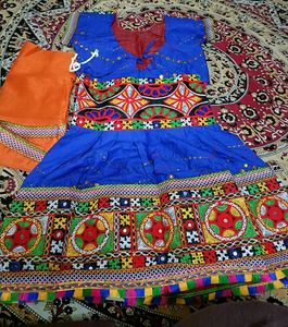 Vibrant Embroidered Lehenga Choli Set