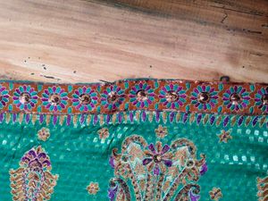 Designer lehanga Saree with unstitched blouse