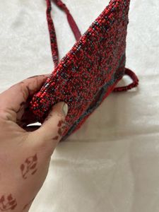 Beaded Crossbody Bag